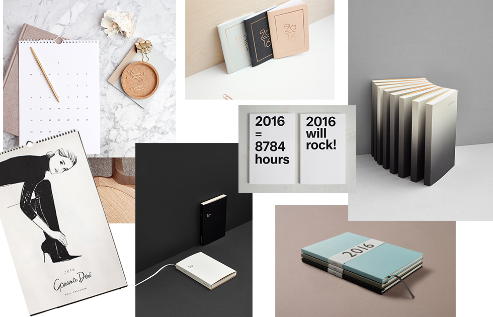Die 15 schönsten (Taschen-)Kalender für 2016 - Journelles